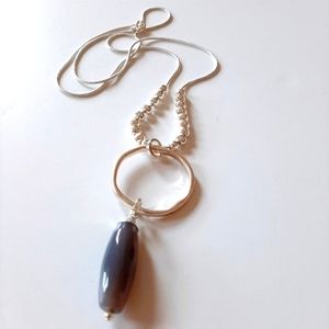 Trendy Silver Necklace